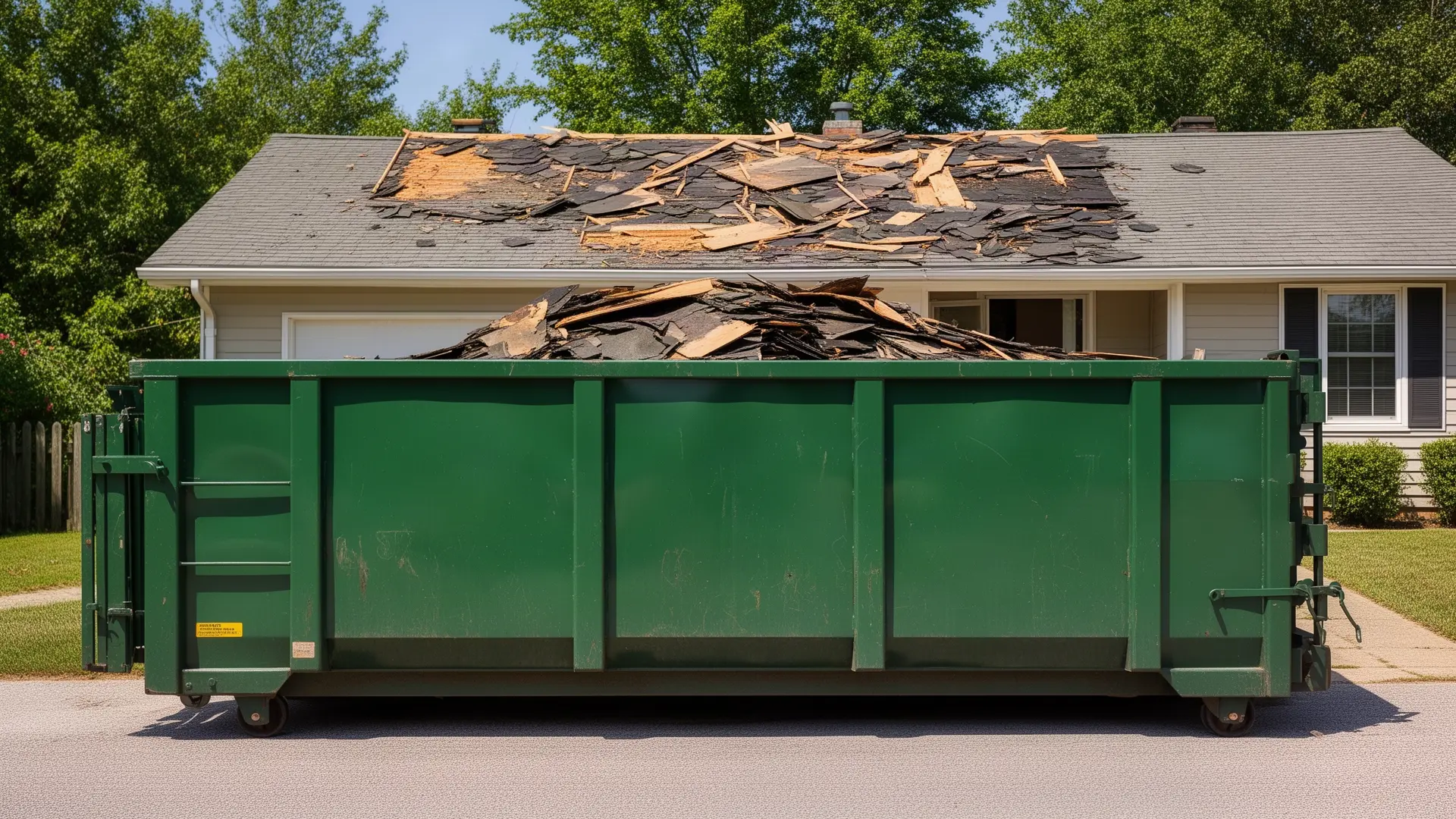 Roll-off dumpster from Grand Oak Dumpster Service in Gardena, CA